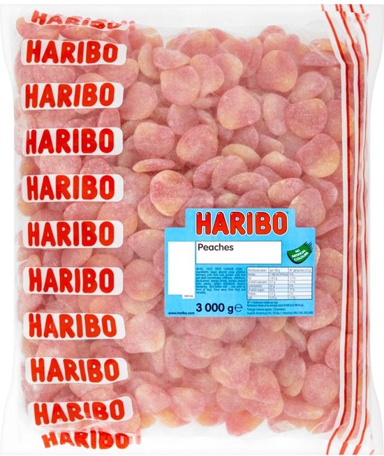 Haribo Happy peaches 3kg
