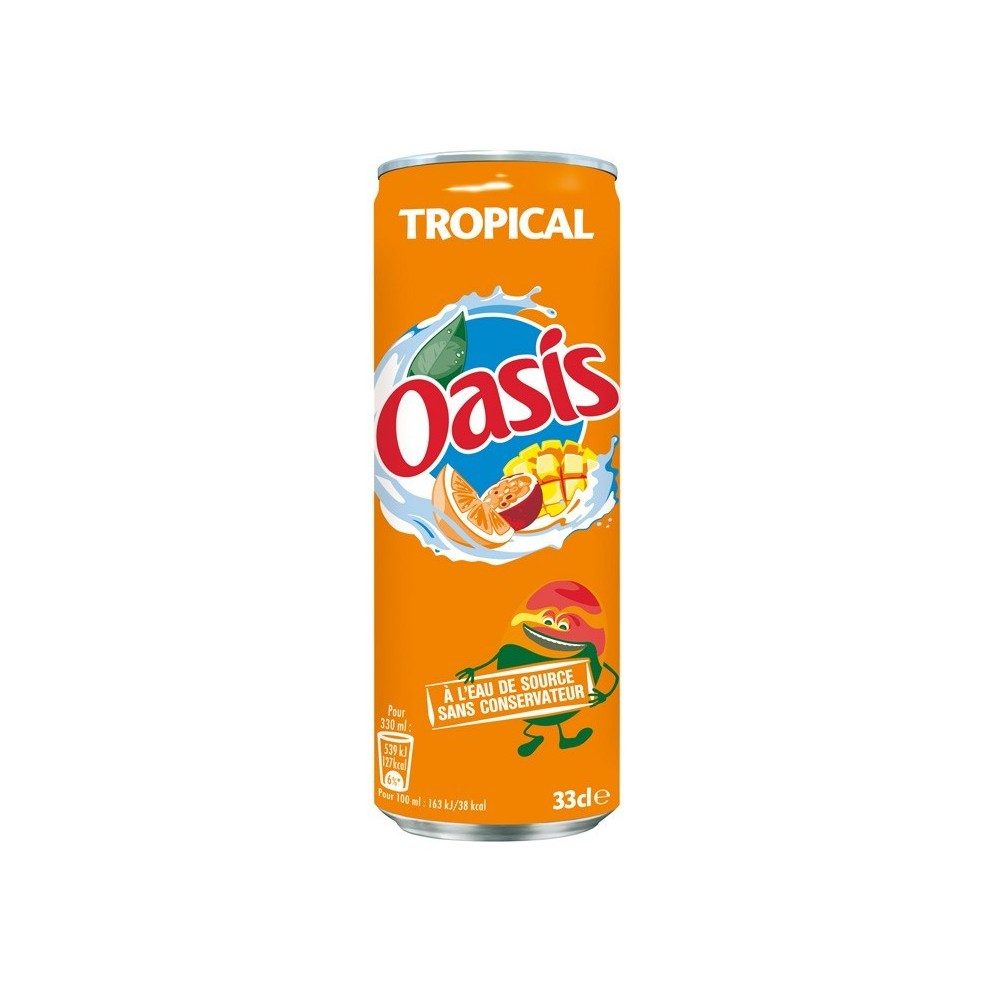 Oasis tropical 6x33cl 