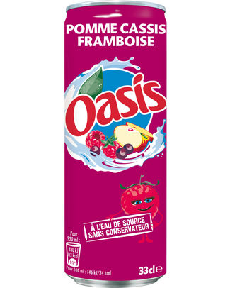 Oasis pomme cassis par 6