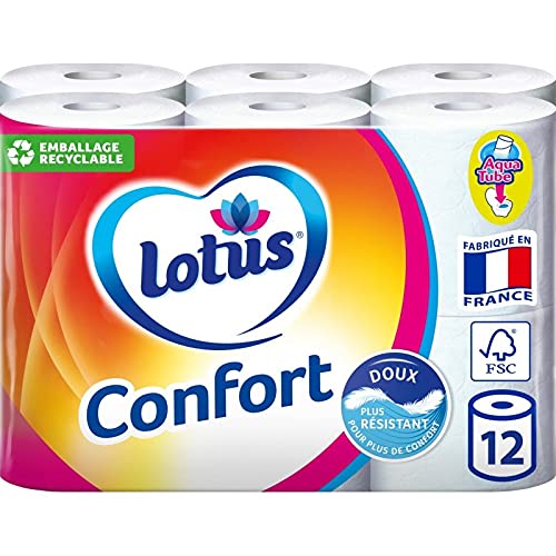 Lotus confort 12 rouleaux
