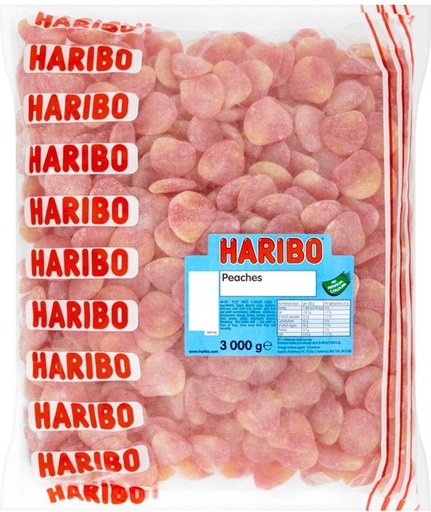 Haribo Happy peaches 3kg