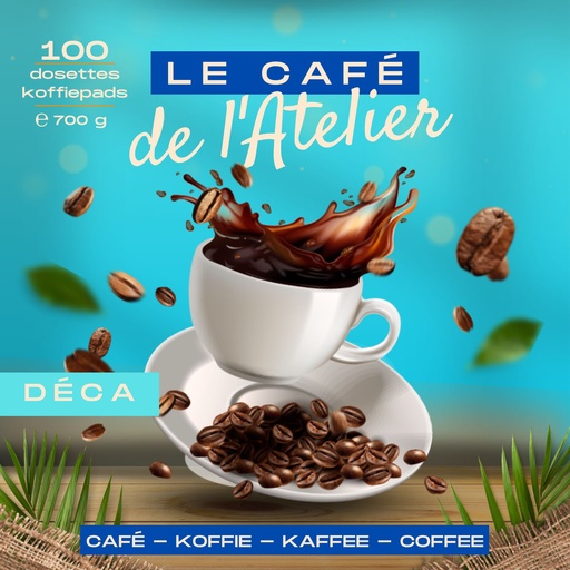 café deca 100 dosettes