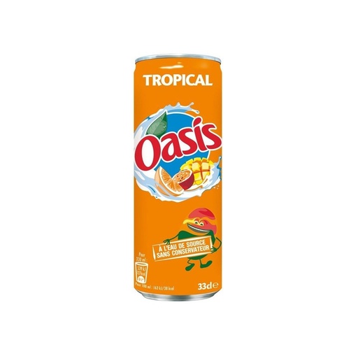 Oasis tropical 6x33cl 