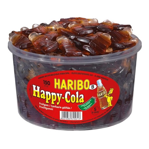 Haribo tubo cola 150p