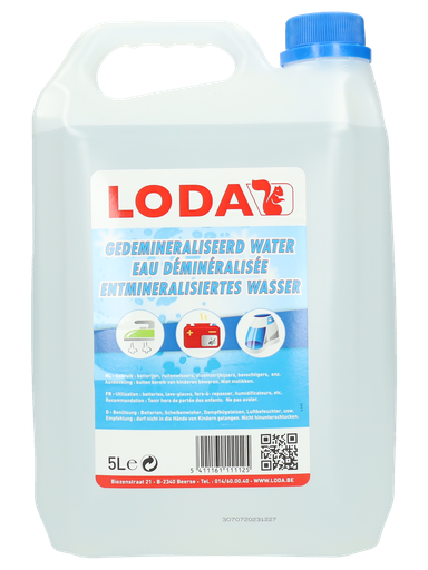 Loda eau déminéralisée 5L