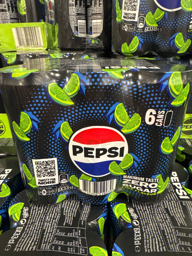 Pepsi max lime 33 cl x 24 